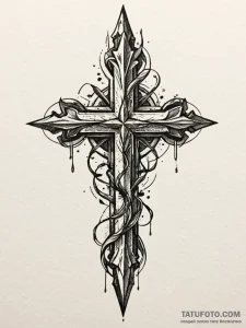Broken talon clenching crystal, tattoo sketch... - эскиз тату (№1751486755_0, 02.07.2025 20:05) — Tatufoto.com