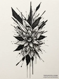 P, tattoo drawing outline, sepia tone sketch,... - эскиз тату (№1751501482_0, 03.07.2025 00:11) — Tatufoto.com