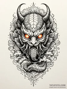 Scarab mask beneath burning sky, ink illustra... - эскиз тату (№1751505910_0, 03.07.2025 01:25) — Tatufoto.com