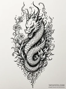 Hallowed dagger crowned with roots, tattoo sk... - эскиз тату (№1751506112_0, 03.07.2025 01:28) — Tatufoto.com