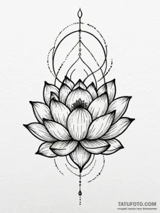 The unalome symbol (is there, but can be comb... - эскиз тату (№1751509500_0, 03.07.2025 02:25) — Tatufoto.com