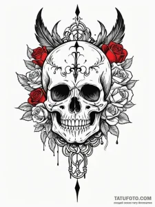 Broken helm with feathered plume, tattoo line... - эскиз тату (№1751511454_0, 03.07.2025 02:57) — Tatufoto.com