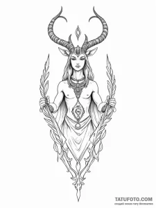 Perun - эскиз тату (№1751513247_0, 03.07.2025 03:27) — Tatufoto.com