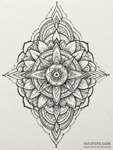 Noble helm beneath spectral bloom, tattoo fla... - эскиз тату (№1751516881_0, 03.07.2025 04:28) — Tatufoto.com