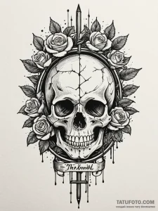 A detailed bamboo forest, serene and calm,, i... - эскиз тату (№1751520083_0, 03.07.2025 05:21) — Tatufoto.com