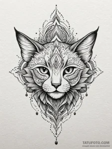 N, tattoo drawing outline, on a clean white p... - эскиз тату (№1751521821_0, 03.07.2025 05:50) — Tatufoto.com