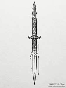 Switchblade knife, closed or open, concept ar... - эскиз тату (№1751524804_0, 03.07.2025 06:40) — Tatufoto.com