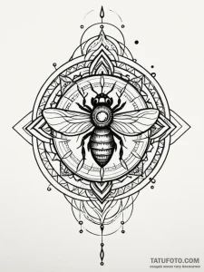 Fishing fly, intricately tied and beautiful,... - эскиз тату (№1751529959_0, 03.07.2025 08:05) — Tatufoto.com