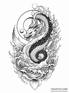 Pendant cage beneath spectral moon, ink illus... - эскиз тату (№1751537115_0, 03.07.2025 10:05) — Tatufoto.com