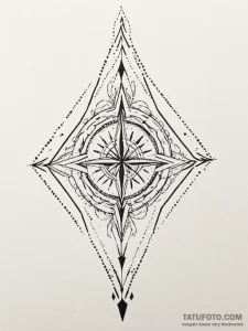 Elven arrow with a tip of starlight, tattoo l... - эскиз тату (№1751539218_0, 03.07.2025 10:40) — Tatufoto.com