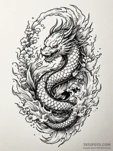 Crimson wings torn and burning, artistic tatt... - эскиз тату (№1751543198_0, 03.07.2025 11:46) — Tatufoto.com
