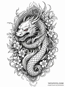 Crystal dagger wrapped in vines, concept art... - эскиз тату (№1751547797_0, 03.07.2025 13:03) — Tatufoto.com