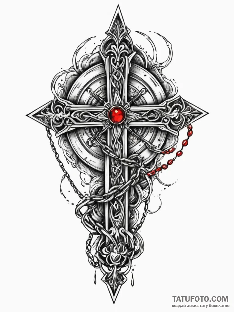 Burning chain binding ancient tome, tattoo fl... - эскиз тату (№1751548283_0, 03.07.2025 13:11) — Tatufoto.com