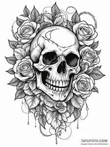 Piranha, concept art for tattoo, chicano tatt... - эскиз тату (№1751553841_0, 03.07.2025 14:44) — Tatufoto.com