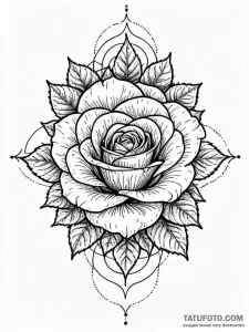 Rose bush growing out of a ribcage, artistic... - эскиз тату (№1751554093_0, 03.07.2025 14:48) — Tatufoto.com