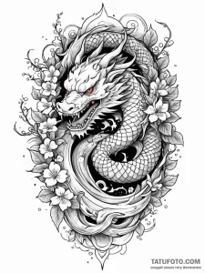 Monolith crowned in ivy, tattoo line art, ire... - эскиз тату (№1751560754_0, 03.07.2025 16:39) — Tatufoto.com