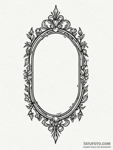 Iron mirror cracked and bleeding, tattoo line... - эскиз тату (№1751563428_0, 03.07.2025 17:23) — Tatufoto.com