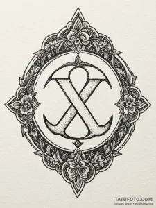 A hobo sign/symbol, artistic tattoo sketch, d... - эскиз тату (№1751564925_0, 03.07.2025 17:48) — Tatufoto.com