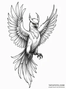 Harpy - эскиз тату (№1751568458_0, 03.07.2025 18:47) — Tatufoto.com