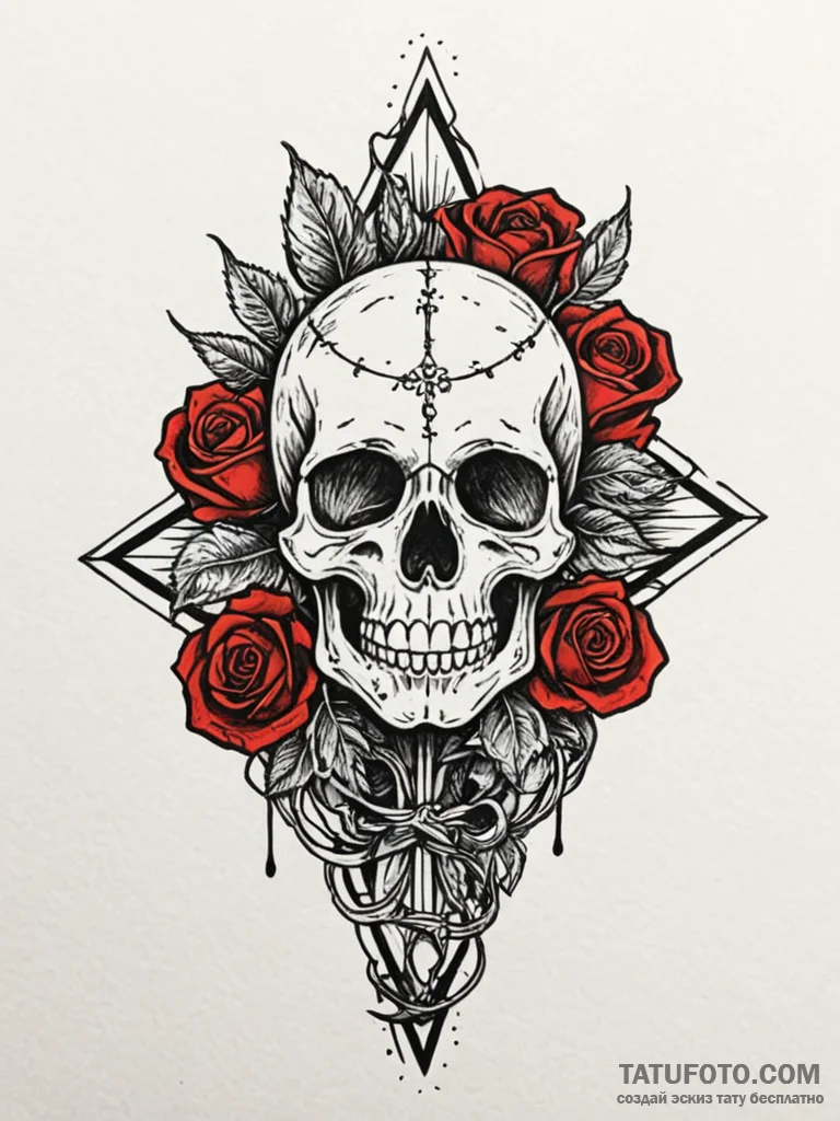 W, tattoo drawing outline, stylized interpret… — эскиз тату (№1751575869_0, 03.07.2025 20:51) — Tatufoto.com