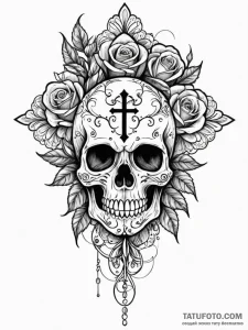 Haida (patterns), artistic tattoo sketch, hig... - эскиз тату (№1751576644_0, 03.07.2025 21:04) — Tatufoto.com