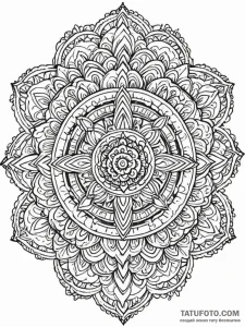 Blacklight-reactive mandala that reveals hidd... - эскиз тату (№1751580245_0, 03.07.2025 22:04) — Tatufoto.com