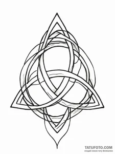 Triquetra - эскиз тату (№1751582730_0, 03.07.2025 22:45) — Tatufoto.com
