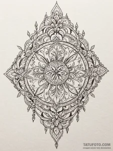 Crystal branches piercing sky, artistic tatto... - эскиз тату (№1751584016_0, 03.07.2025 23:06) — Tatufoto.com