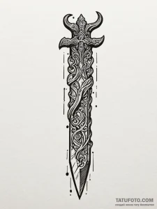 Pocket knife, well-used and reliable, tattoo... - эскиз тату (№1751597731_0, 04.07.2025 02:55) — Tatufoto.com
