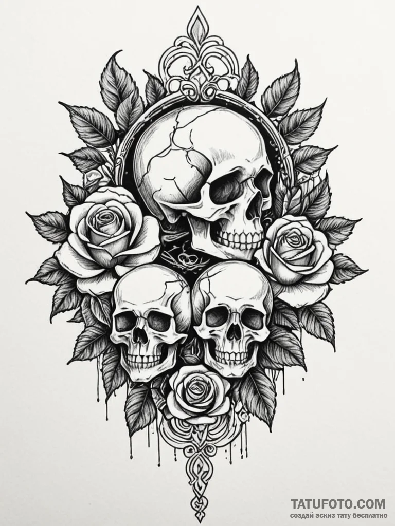 Strings with puppets, tattoo line art, highly... - эскиз тату (№1751598680_0, 04.07.2025 03:11) — Tatufoto.com