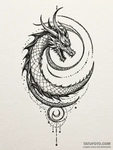 Dragon talon piercing moon, tattoo sketch des... - эскиз тату (№1751599366_0, 04.07.2025 03:22) — Tatufoto.com