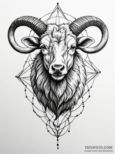 A powerful battering ram, historical,, artist... - эскиз тату (№1751601437_0, 04.07.2025 03:57) — Tatufoto.com