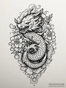 J, tattoo sketch design, clean lines, crisp o... - эскиз тату (№1751606542_0, 04.07.2025 05:22) — Tatufoto.com