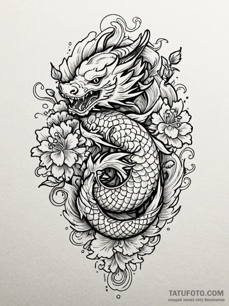 J, tattoo sketch design, clean lines, crisp o... - эскиз тату (№1751606542_0, 04.07.2025 05:22) — Tatufoto.com
