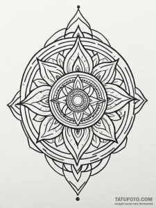 S, tattoo drawing outline, on a clean white p... - эскиз тату (№1751615260_0, 04.07.2025 07:47) — Tatufoto.com