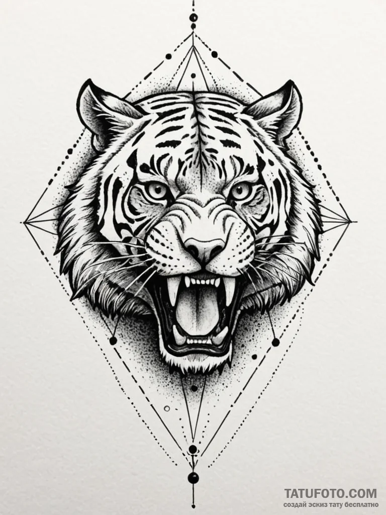 Laptop closing like a predator’s jaw, tattoo… — эскиз тату (№1751615524_0, 04.07.2025 07:52) — Tatufoto.com