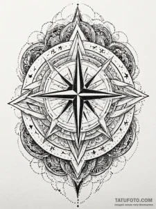 Captain's logbook with elegant, cursive scrip... - эскиз тату (№1751615610_0, 04.07.2025 07:53) — Tatufoto.com
