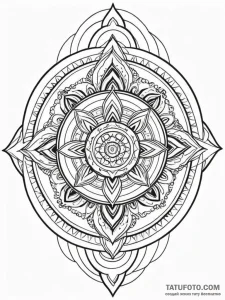 Iron relic pulsing with energy, ink illustrat... - эскиз тату (№1751620263_0, 04.07.2025 09:11) — Tatufoto.com
