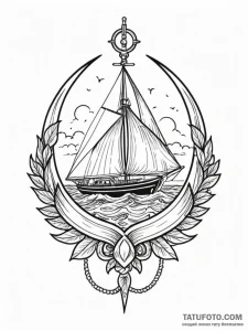 3d (effect), tattoo line art, black outline o... - эскиз тату (№1751620776_0, 04.07.2025 09:19) — Tatufoto.com