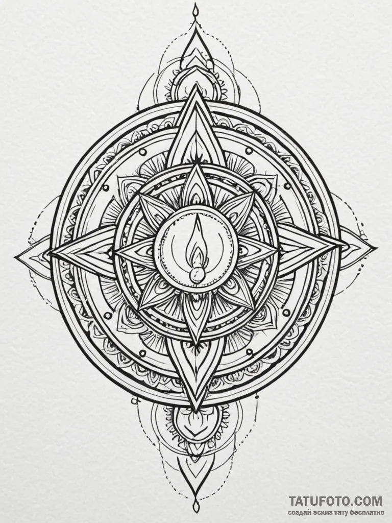 A powerful burning oil lamp, ancient,, tattoo... - эскиз тату (№1751622152_0, 04.07.2025 09:42) — Tatufoto.com