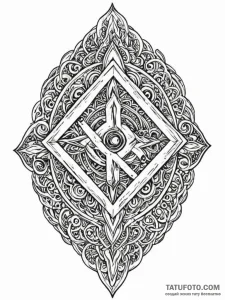 Jade blade with rune etchings, concept art fo... - эскиз тату (№1751628661_0, 04.07.2025 11:31) — Tatufoto.com