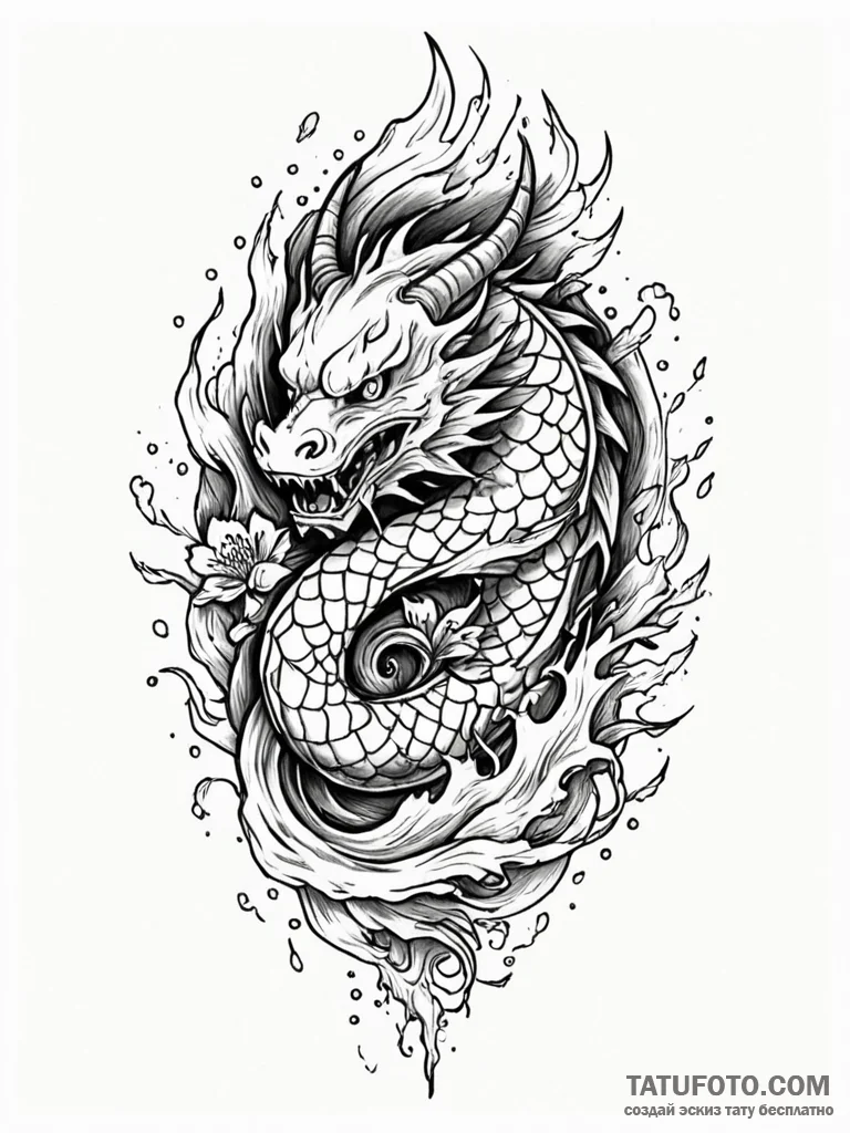 A «bonfire» from dark souls, tattoo drawing o… — эскиз тату (№1751636387_0, 04.07.2025 13:39) — Tatufoto.com