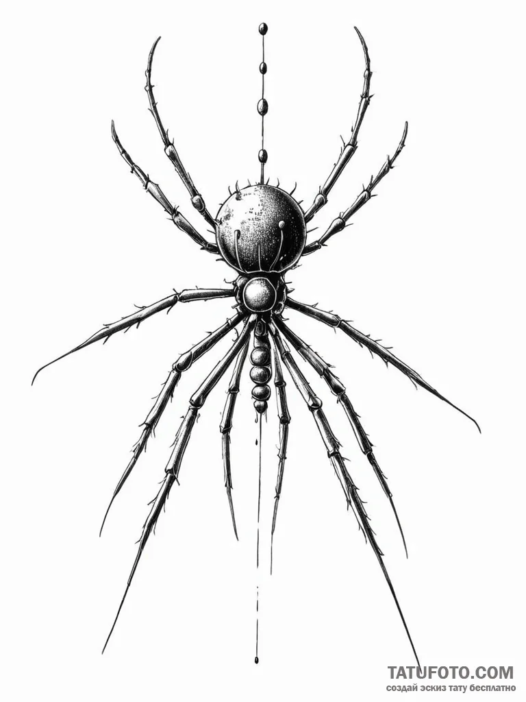 Bacteriophage - эскиз тату (№1751636472_0, 04.07.2025 13:41) — Tatufoto.com