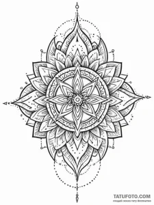 Needle blade crowned with stars, artistic tat... - эскиз тату (№1751642750_0, 04.07.2025 15:25) — Tatufoto.com