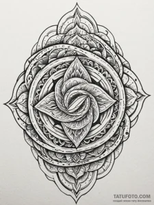 Glyph-etched serpent through spectral rift, t... - эскиз тату (№1751644731_0, 04.07.2025 15:58) — Tatufoto.com