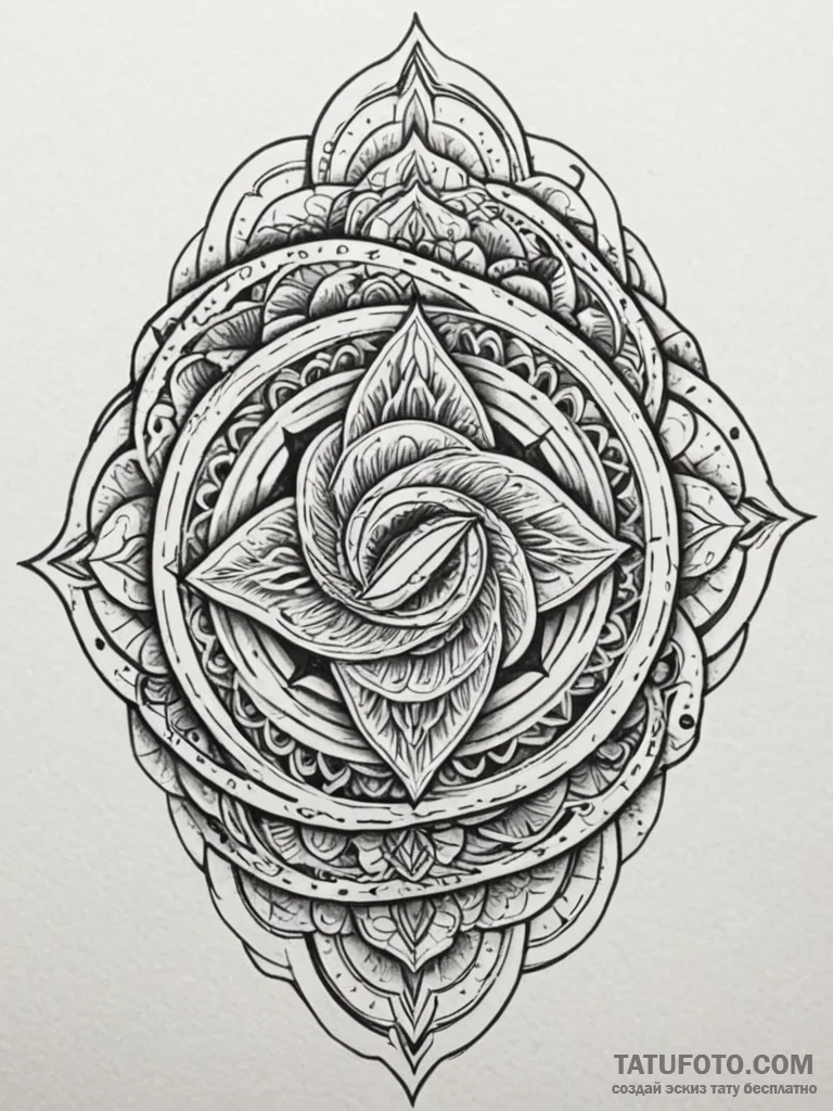 Glyph-etched serpent through spectral rift, t... - эскиз тату (№1751644731_0, 04.07.2025 15:58) — Tatufoto.com
