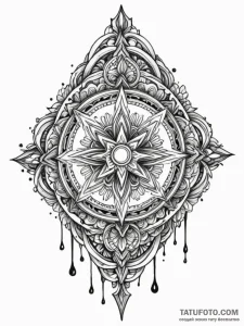 Crest of a family or a self-created one, arti... - эскиз тату (№1751645071_0, 04.07.2025 16:04) — Tatufoto.com