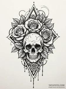 The erdtree from elden ring, tattoo line art,... - эскиз тату (№1751645243_0, 04.07.2025 16:07) — Tatufoto.com