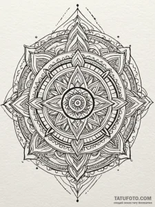 Hollow relic beneath spectral storm, concept... - эскиз тату (№1751649053_0, 04.07.2025 17:10) — Tatufoto.com