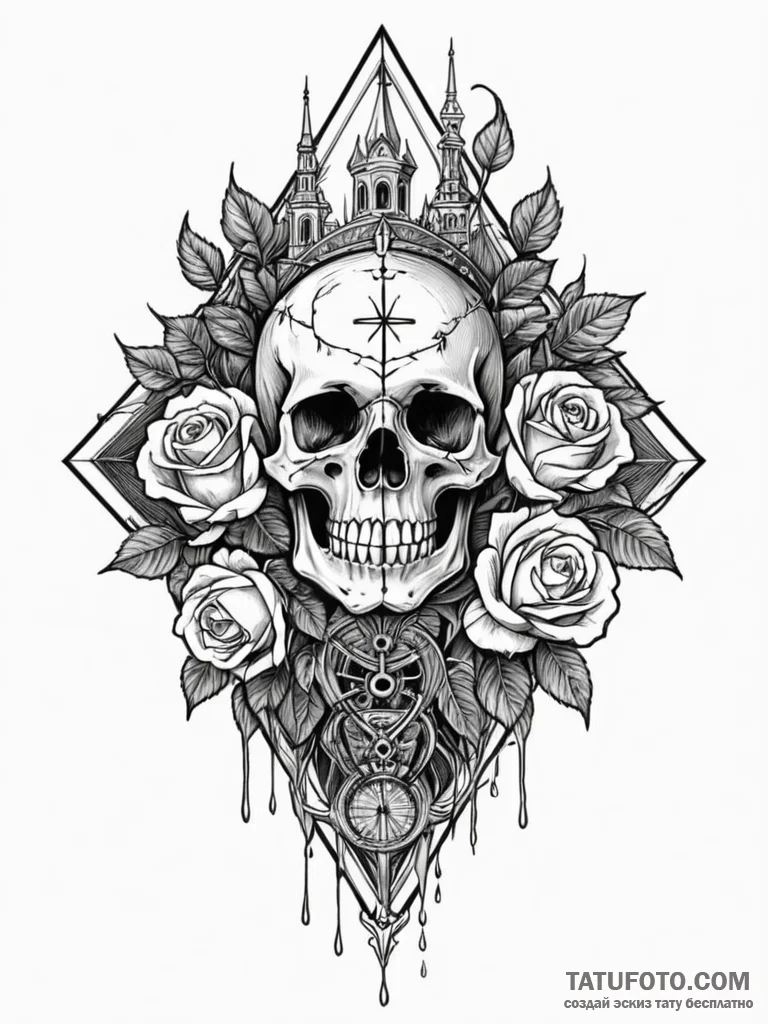 Kingр р†р вђљрівђћсћs helm beneath spectral s... - эскиз тату (№1751655444_0, 04.07.2025 18:57) — Tatufoto.com